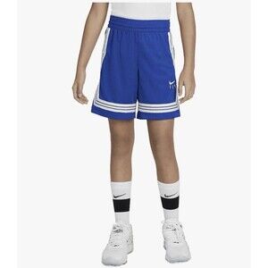 NWT Nike Fly Crossover Girls Royal Blue Shorts Basketball Activewear S Small